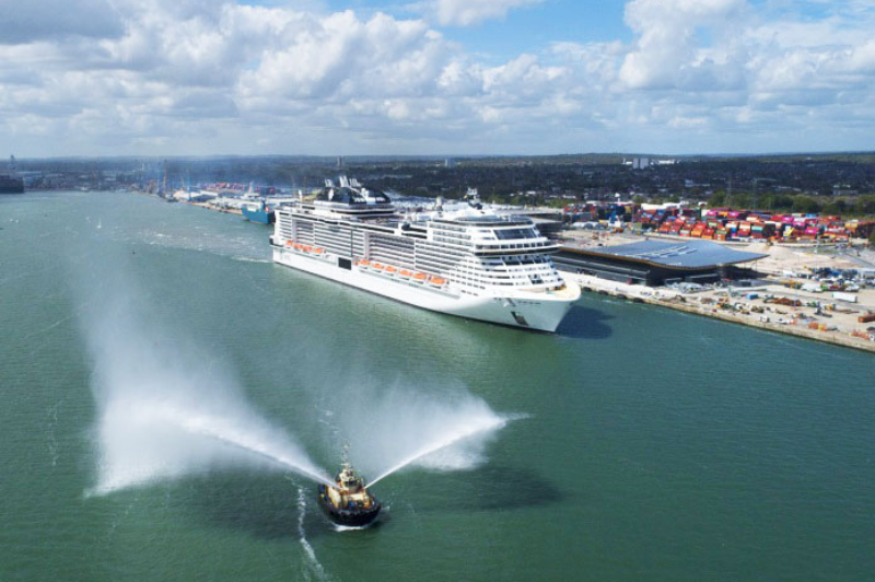 MSC Croisières s'alimentera à quai dès cet été dans deux nouveaux ports en Europe du Nord